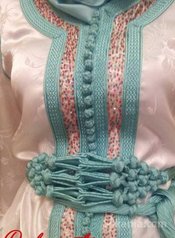 Caftan de soie avec mejdoule