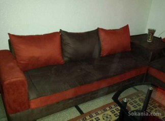 Salon L + Table basse + Tapis