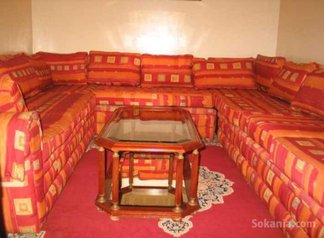 Salon moderne complet à vendre à Agadir