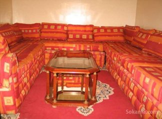 Salon moderne complet à vendre à Agadir