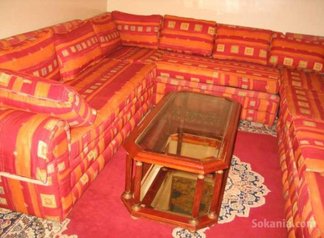 Salon moderne complet à vendre à Agadir