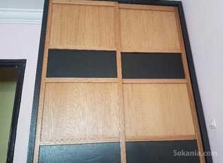 Solide Placard en bois massif de chêne