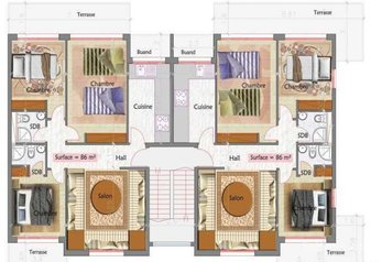 Appartement à mohammedia