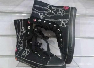Bottes Converse Beppi pour filles noir