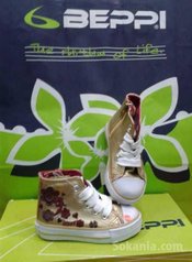Bottes Converse Beppi pour filles dorés