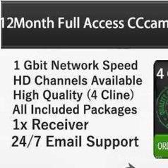 Abonnement Serveur Cccam 250 DH Avec 12Mois