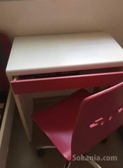 Lit et bureau fille Kitea