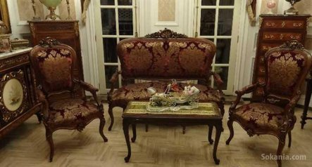 Salon xixe siècle de style louis xv " salon en noy