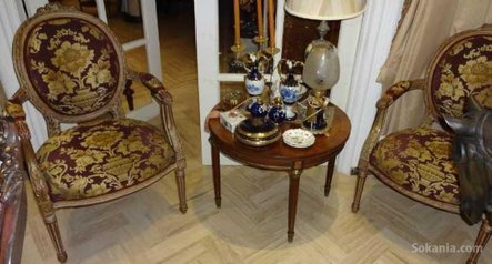 Paire de cabriolet dans le style de louis xv