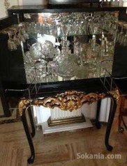 Tres beau mini bar francais style napoleon travail