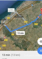 1,5 hectare titré sur route national bouznika N1