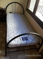 Lit 1 place avec matelas