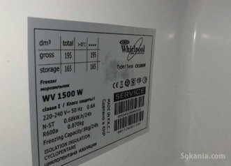 Refrigerateur whirlpool