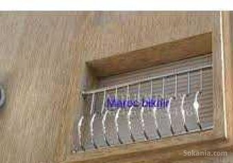 Menuiserie d'aluminium et inox, travaux de verre,