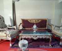 salon rouge à vendre