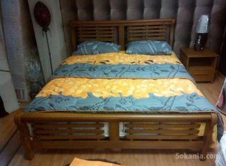 Chambre à coucher en bois