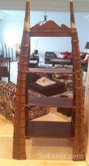 Ensemble table+biblio de Bali vendre