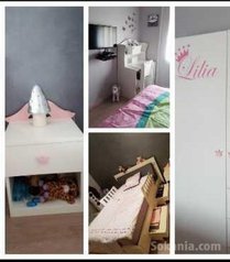 Chambre à coucher complète avec bureau