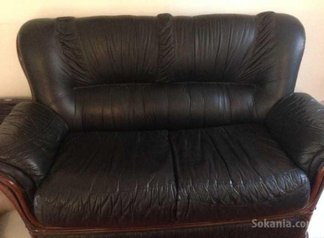 Fauteuils en vrai cuir