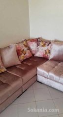 Salon L+pouffe à vendre