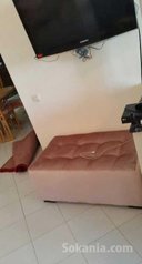 Salon L+pouffe à vendre