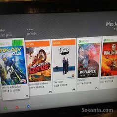 Xbox 360 E (apres la slim) 250 Go + 22 Jeux