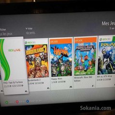 Xbox 360 E (apres la slim) 250 Go + 22 Jeux