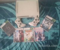 XBOX 360 flashé + 2 manettes sans fils + 40 Jeux