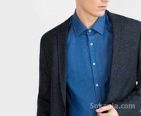 chemises zara man col mao original importe
