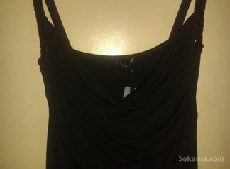 Robe soiree noir/courte
