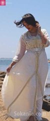 Caftan blanc