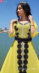 Caftan jaune