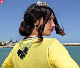 Caftan jaune