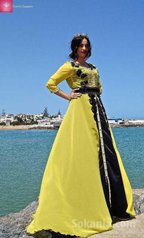 Caftan jaune