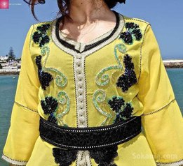 Caftan jaune