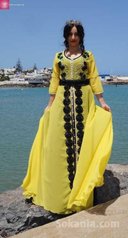 Caftan jaune