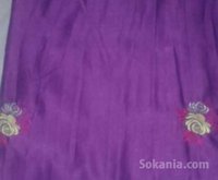 tissu mauve