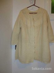 Tricots longs en laine taille L