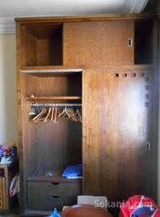 Chambre à coucher en bois