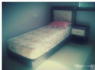 Lit d'une place