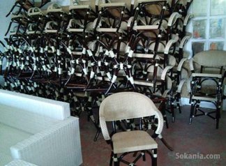 Chaises en rotin