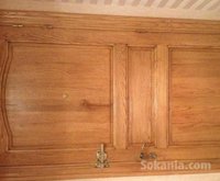 Porte entrée appartement chêne