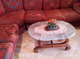 Séjour avec table basse