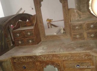 Lot de Meubles en bois massif véritable antiquité