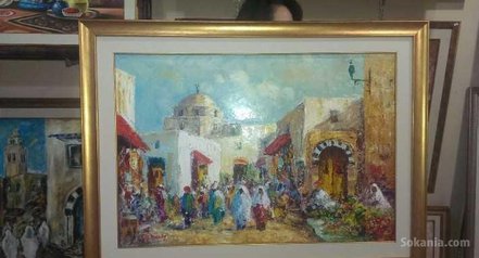 Tableau peinture à l'huile