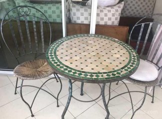 Table à manger & Table en Fer Forgé