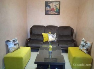 Appartement meuble 8mn d 'ain diab