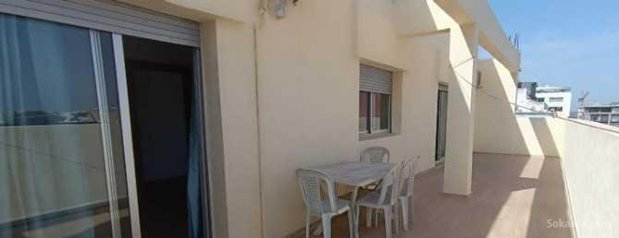 Appartement avec terrasse ensoleille au centre