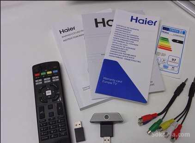 Haier 48 M7000 TV full LED 1080p smart avec camera