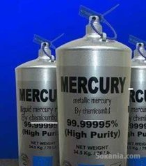 Pur Rouge mercure liquide de première qualité